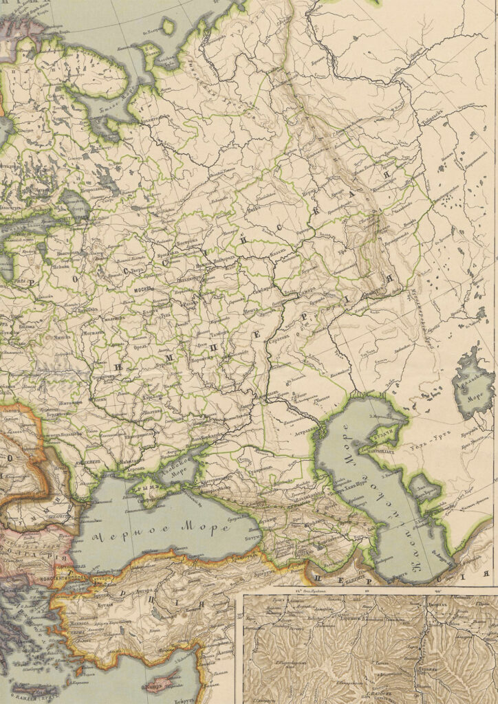 Eiropas karte 19.-20. gs. mija